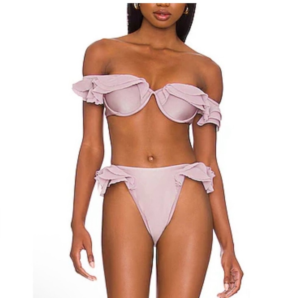 Andrea Iyamah Lavender Bikini